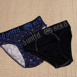 2 pair of Ecko Low rise Brief